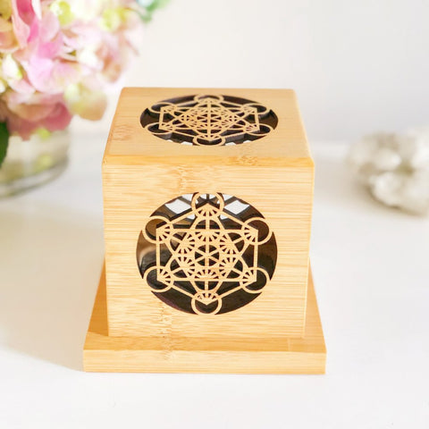 Sacred Geometry Smudge Box Kit - Metatron's Cube