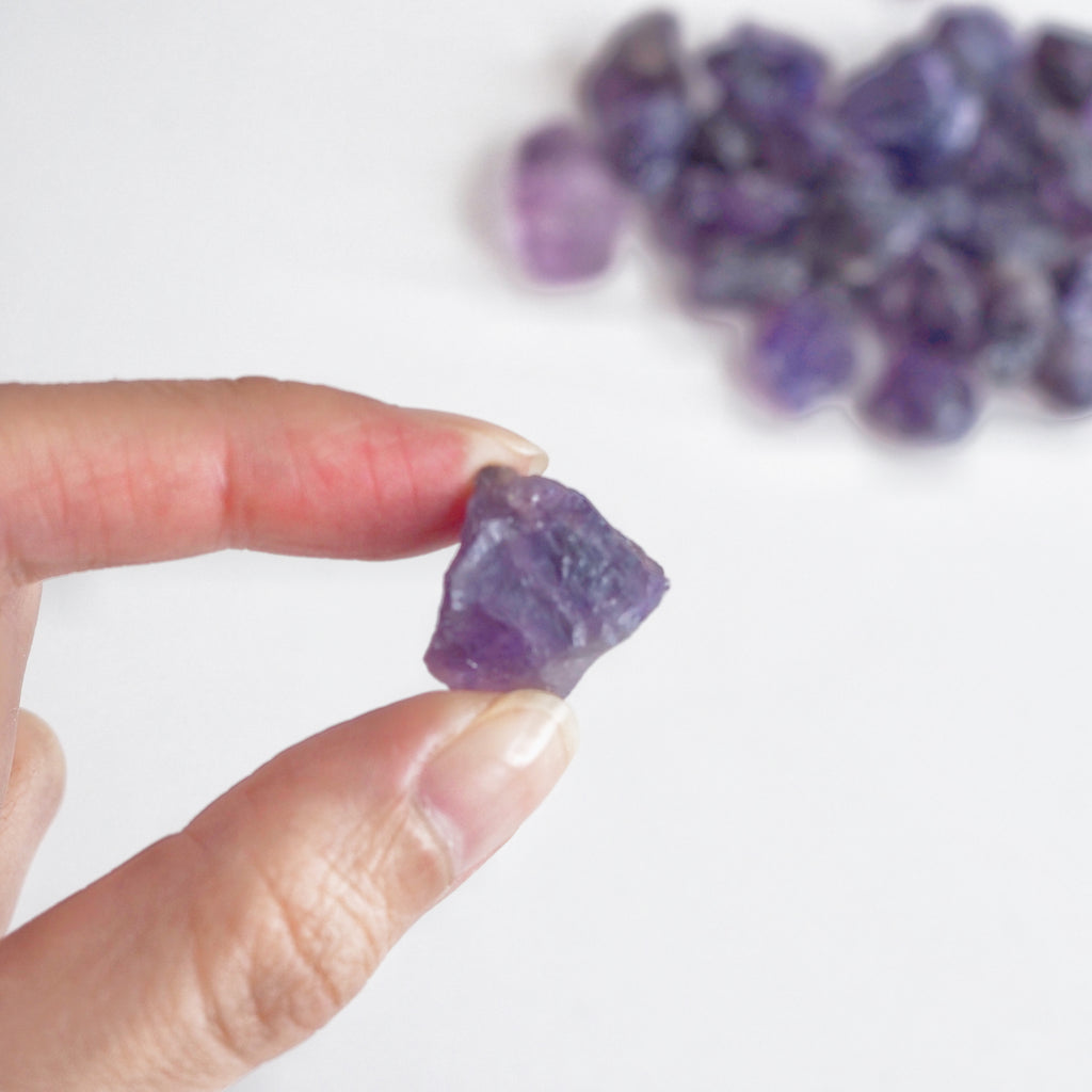 紫水晶原料 (5 顆) 